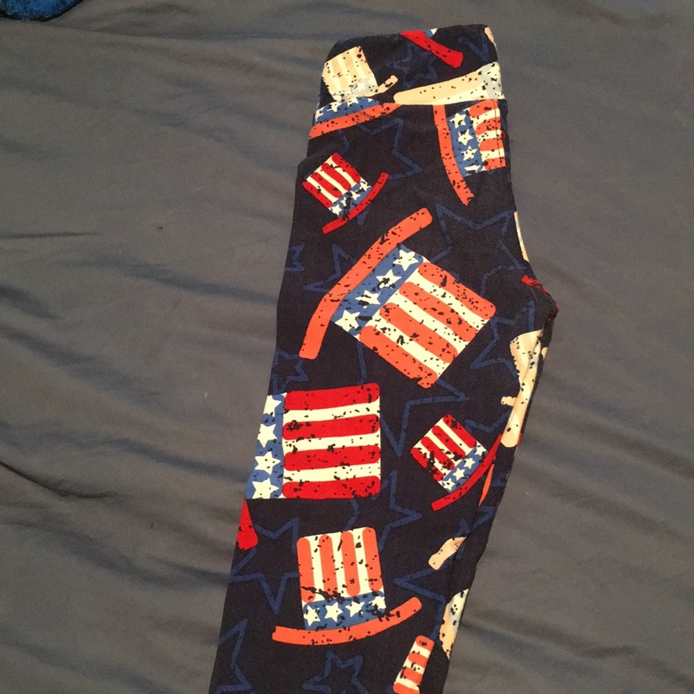 Lularoe 4th of July leggings